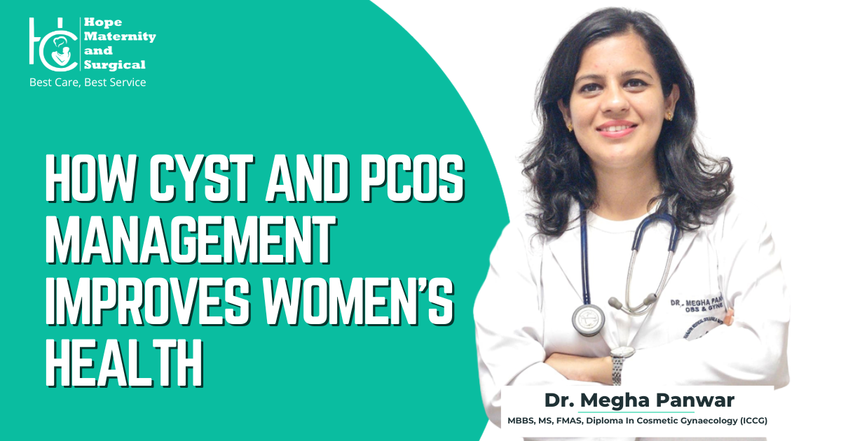 How Cyst and PCOS Management Improves Women’s Health